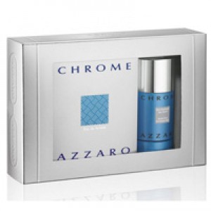 Azzaro chrome set(50ml+75 ml stick)