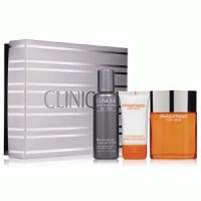 Clinique Happy For Men set(100ml+40 shave/gel+50 a/s balm)