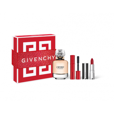 Givenchy L'Interdit eau de parfum set(50ml+4g mascara+1,5g silky finish)