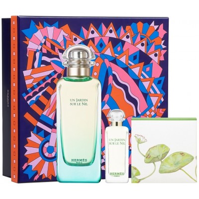 Hermes Un Jardin Sur Le Nil set(100ml+7,5ml+soap)