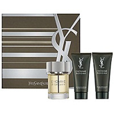YSL L'Homme set(60ml+50 a/sh+50 g/d)