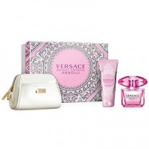 Versace Bright Crystal Absolu set(90ml+100b/l+косметичка)