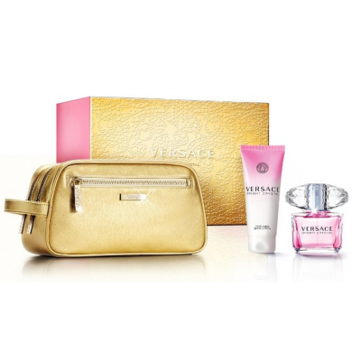 Versace Bright Crystal set(90ml+100b/l+косметичка)