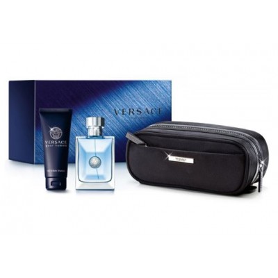 Versace pour home set(100ml+100 g/d+косметичка)