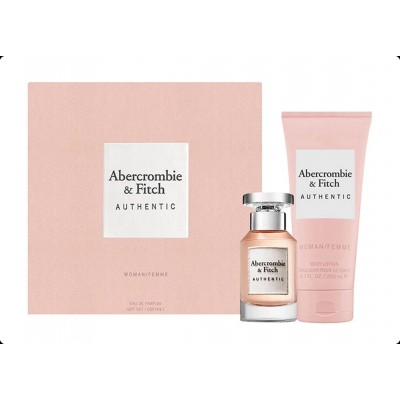 Abercrombie & Fitch Authentic Woman набор(парфюмерная вода 50 мл+200 мл лосьон для тела)