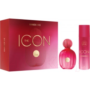 Набор женский Antonio Banderas The Icon Eau de Parfum For Women 100 мл + дезодорант спрей 150 мл