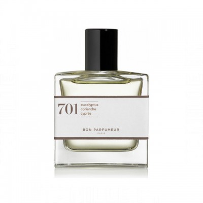 Bon Parfumeur 701 eucalyptus, amber, white wood