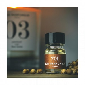 Bon Parfumeur 701 eucalyptus, amber, white wood