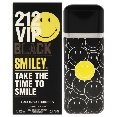 Carolina Herrera 212 VIP Black Smiley