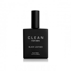 Clean For Men Black Leather