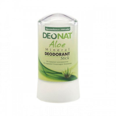 Deonat Дезодорант-кристалл стик с соком Алоэ, 60 г