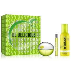 Donna Karan Be Delicious набор( парфюмерная вода 100 мл+ парфюмерная вода 15 мл+ refreshing shower mousse 150 мл)