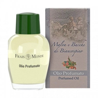 Frais Monde Душистое масло «Мальва и боярышник» Olio Profumato Malva e Bacche di Biancospino,12 мл