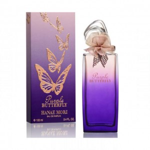 Hanae Mori Purple Butterfly