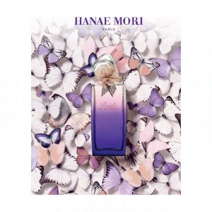 Hanae Mori Purple Butterfly