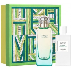 Hermes Un Jardin Sur Le Nil набор( туалетная вода 100 мл+ 80 мл лосьон для тела)