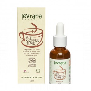 Levrana Сыворотка для лица «it's coffee time» с кофеином, 30 мл