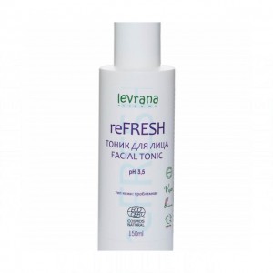 Levrana Тоник для лица ReFresh ECOCERT, 150 мл
