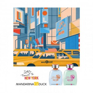 Mandarina Duck Let's Travel To New York For Woman