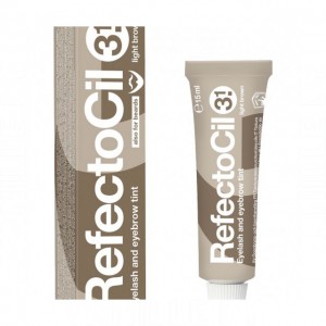 Refectocil Краска для бровей и ресниц Светлый Коричневый тон 3.1 серии Eyelash and eyebrow color 3.1 Light Brown, 15 мл