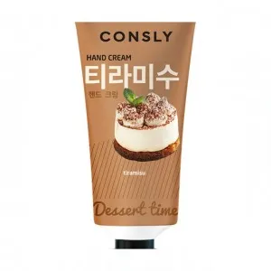 Consly Крем для рук с ароматом тирамису Dessert Time, 100 мл