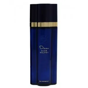 Oscar de la Renta Blue Velvet