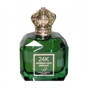 Paris World Luxury 24K Supreme Gold Emerald