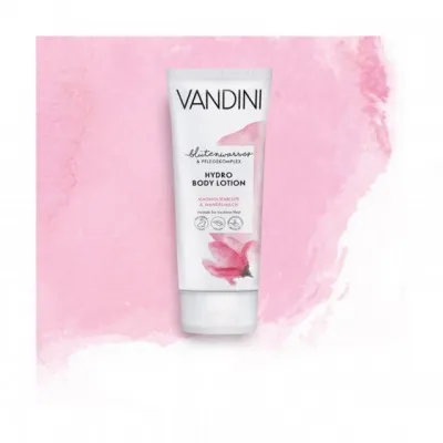Vandini Лосьон для тела Цветок Магнолии & Миндальное Молоко HYDRO Body Lotion Magnolia Blossom & Almond Milk, 200 мл